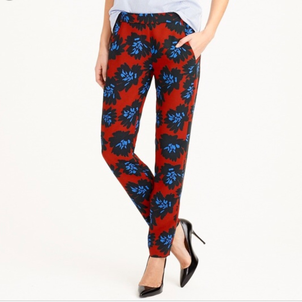 Jcrew FIREWORK FLORAL PANT